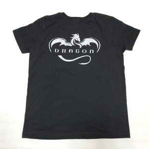 NWT Space X Dragon Spacecraft Black T-Shirt American Apparel Unisex Size 10 XXS